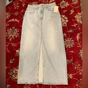 Universal thread maxi Jean skirt size 8